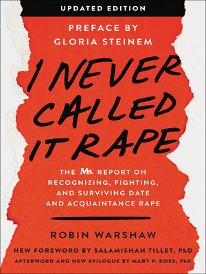 I Never Called It Rape - ebook